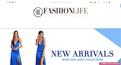 Desktop Screenshot of fashionlife.co.nz